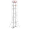 SCEDIL Trabattello altezza di lavoro 10 m in acciaio serie M4 LUX 150 - made in italy I SCEDIL