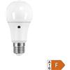 Lampadine LED Lampadina LED E27 Goccia Opale con Sensore Crepuscolare