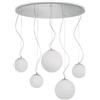 Ideal Lux Mapa Bianco SP5 lampada a sospensione
