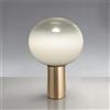 Artemide Laguna 37 tavolo oro satinato