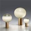 Artemide Laguna 26 tavolo oro satinato
