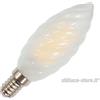 Lampadine LED Lampadina LED E14 Tortiglione Smerigliata
