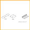 Novalux LED Novalux The Panel Accessorio Kit molle per installazione ad incasso cod. 16215.99