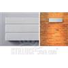 Lampade di Design a KM0 Milan Parallel Parete 3 luci cod. 5987