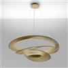 Artemide Pirce Sospensione Led Oro