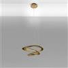 Artemide Pirce Micro Sospensione Led Oro