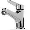 YES Miscelatore per lavabo a leva singola in ottone, facile e senza complicazione da installare.