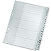 Leitz registro di plastica a Z/1265 165 X 210 mm Grigio