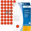 Herma Multi-purpose labels ø 19mm luminous red 960 pcs.