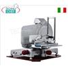 TECHNOCHEF - Affettatrice verticale per salumi, trasmissione ad ingranaggi, lama 350 mm, Braccio Pressasalume autobloccante a Colonnina
