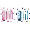 BIC, My Summer Collection Pink Box, Penna a Sfera a Scatto 4Colori & My Summer Collection Blue Box