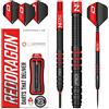RED DRAGON Milano RS 23g Freccette Tungsteno con Punta Acciacio, Voli e Freccette Aste