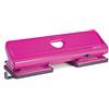 Rapesco 1385 720 Perforatrice a 4 Fori, Fora fino a 22 Fogli, Fucsia
