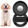 PKQTOP Custodia Protettiva in Silicone per AirTag，Custodia Compatibile con Apple Airtag GPS Finder Collare per Cani e Gatti