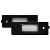 AUTO-STYLE AutoStyle DL bmn10 Fuochi di targa LED su mesure-alfa///Mini vari, Black