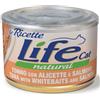 LifeCat Natural Le Ricette per Gatto da 150 gr Gusto Tonno con Alicette e Salmone