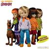 MEZCO TOYZ Living Dead Dolls Scooby Doo & Mistery Inc. Action Figure Set (4) PVC MEZCO TOYS