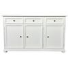 Credenza Praga, laccato-bianco-anticato-patinato