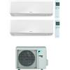 Daikin CONDIZIONATORE DAIKIN PERFERA WALL DUAL SPLIT 7000+12000 BTU WI-FI INVERTER R32 2MXM68A9 A+++