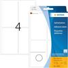Herma Multi-purpose labels 52x82mm white 128 pcs.