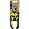 RHINO - Tenaglie - Tronchesino anteriore, 160 mm, universale, in acciaio di alta qualità, manico bimateriale, lunga durata, lunghezza 160 mm, disponibile in varie misure