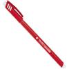 TRATTO Penna a sfera cancellabile Cancellik - punta 1,0mm - rosso - Tratto (unità vendita 12 pz.)