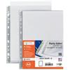 SEI ROTA Portalistini Jolly - 6 buste forate - 22 x 30 cm - PP trasparente - liscio - Sei rota (unità vendita 1 pz.)