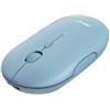 TRUST Mouse Puck - ultrasottile - wireless - ricaricabile - azzurro - Trust (unità vendita 1 pz.)