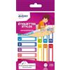 Avery - Confezione di 30 etichette per penne, formato 50 x 10 mm