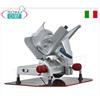 TECHNOCHEF - Affettatrice a Gravit-inclinata, trasmissione ad ingranaggi, lama 300 mm, Professionale