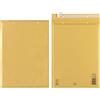 Herlitz - Busta protettiva con chiusura adesiva, modello G, confezione da 10 pezzi, colore: marrone