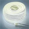 pcning Strisce LED 220V 15 Metri IP67 Striscia Impermeabile 5730 120 led/m Bianco Freddo 6000K Strip LED 15M