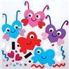 Baker Ross AX671 Kit Magneti Love Bug - Pacco da 8, Decorazioni Combinabili, Crea Le Tue Calamite, l'Arte per Bambini, Piccoli Regali e Artigianato a Casa