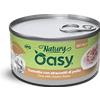Wonderfood Oasy Oasy Cat Natury Soft Jelly Tonnetto Con Straccetti di Pollo Lattina 85 gr Umido Per Gatti