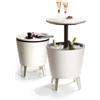 Keter Tavolo Bar in resina Mod. Cool Bar K238028 Dim. H.49,50 x L.49,50 x P.84,50