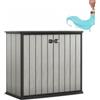 Keter Portattrezzi in resina Mod. PATIO STORE Dim. H.120 x L.139,5 x P.77 K232781