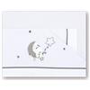 Bimbi Dreams LENZUOLA NEONATO CULLA CARROZZINA NEXT TO ME - MOON