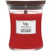 Woodwick Crimson Berries Media on Berries Candela Profumata Vasetto