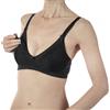 CHICCO Reggiseno Allattamento Chicco in Cotone Nursing Bra Nero 6C