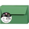 Clairefontaine 5591C - Pacco da 20 Buste autoadesive - Formato 9x14cm - 120g/m² - Colore verde pino -Inviti Eventi e Corrispondenza - Gamma Pollen - Carta Premium Liscia