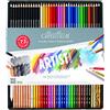 Cretacolor Artist Studio XXL Set, 72 pezzi, incl. matite colorate e matite di grafite + 1x tergicristallo, in robusta custodia in metallo