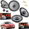 HERTZ Kit 6 Casse Altoparlanti Hertz K + X 165 ANT+POST per Alfa 156 dal 1997>07