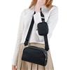 Piccola Lala Mamdmra100155, Shoulder Bag Donna, Nero, 14x22 Cm