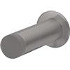 Solido muro della porta cuscinetto Ø 20 mm | lunghezza: 80 mm | Fermaporta | in acciaio inox opaco | 1 pezzi