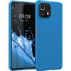 kwmobile Custodia Compatibile con Xiaomi 11 Lite (5G) NE/Mi 11 Lite (5G) Cover - Back Case per Smartphone in Silicone TPU - Protezione Gommata - blue reef