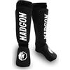 MADGON Paratibie Kick Boxing - Perfetta Vestibilità e Ottima Imbottitura - Paratibie Muay Thai Traspiranti - Parastinchi Kick Boxing - Protezione Gambe MMA con Sacca
