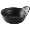 ARTHUR KRUPP Ciotola con manico Ø cm 11,5 h 4 melamina Thara nero