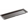 APS Elite vassoio Sushi cm 31x10,5 Easy Black&White melamina nero