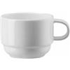 ARTHUR KRUPP Tazza impilabile Lt 0,1 Neve Bone China