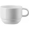ARTHUR KRUPP Tazza impilabile Lt 0,18 Neve Bone China